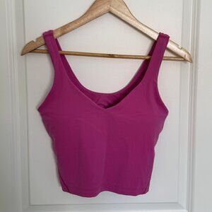 Align Tank Top A/B Cup in Sonic Pink
